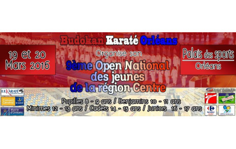 Résultats Open National Jeunes de la Région Centre 2016