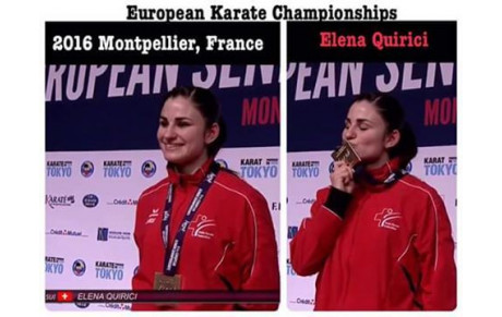 Elena Quirici (Suisse) , Championne d'Europe 2016